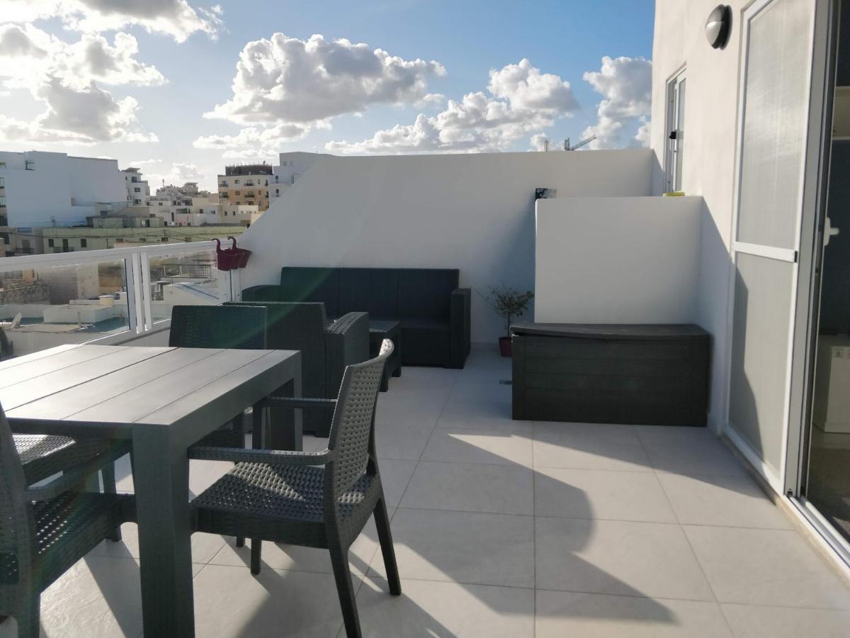 Апартаменты Sea View Penthouse With Large Terrace Irom1-1 Марсаскала Экстерьер фото